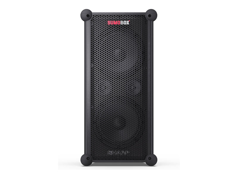 Sharp SumoBox Lautsprecher – Tragbar, Bluetooth 5.0