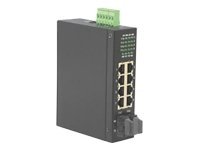 ROLINE Industrie-Switch – 8 Anschlüsse, DIN-Schiene montierbar