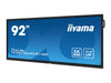 Iiyama 92" Touchscreen-Display – Android, 50-Punkte Multi-Touch