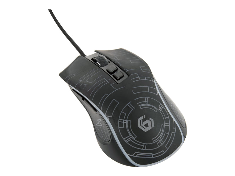 GEMBIRD USB-Gaming-Maus – Ergonomisch, 7 Tasten