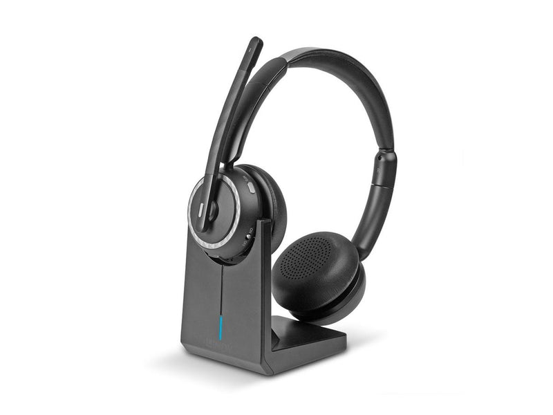Lindy Kabelloses Bluetooth-Headset – Inklusive Ladestation