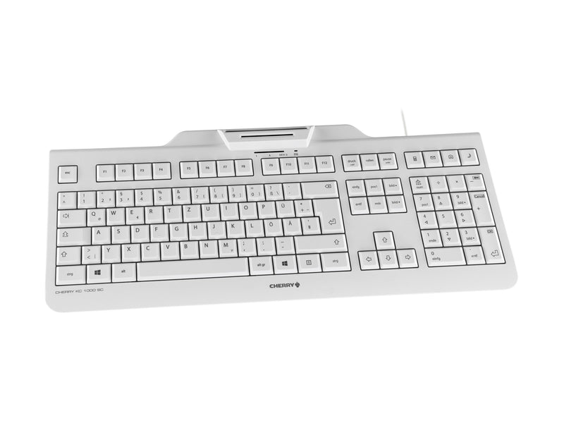 CHERRY USB-Tastatur – Mit Smart Card-Lesegerät, Pan-Nordic Layout