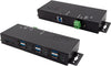 EXSYS USB Hub – 7 Anschlüsse, Schnellladefunktion