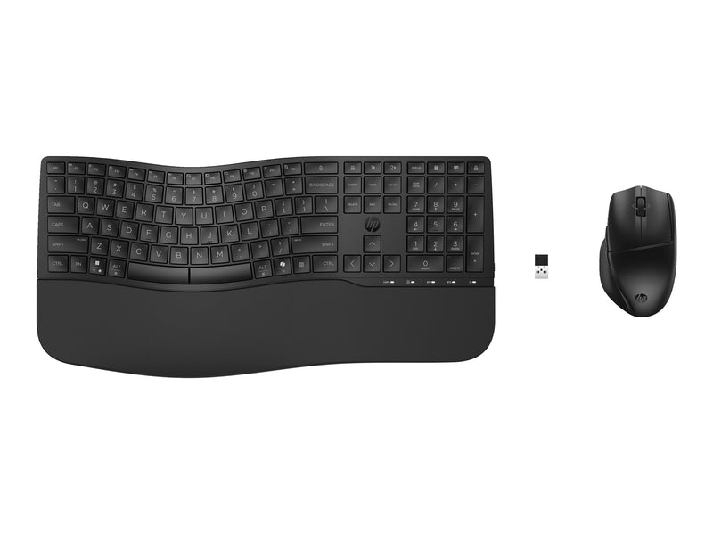 HP Tastatur-und-Maus-Set – Kabellos, für mehrere Geräte