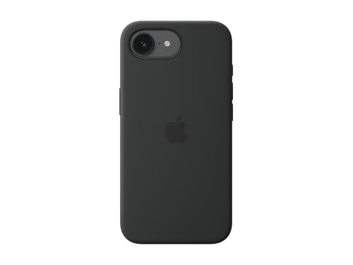 Apple iPhone 17e Silikonhülle – MagSafe-kompatibel, schwarz