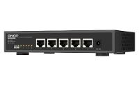 QNAP Netzwerk-Switch – 5 Ports, leise ohne Lüfter