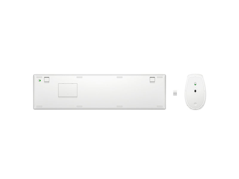 HP Kabelloses Tastatur-Maus-Set – Flaches Design, 3-Zonen-Layout