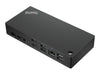 Lenovo ThinkPad USB-C Dock – 4K-Video, 90W Stromversorgung