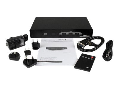 StarTech Video Switch – 4 VGA-Anschlüsse, Audio-Unterstützung