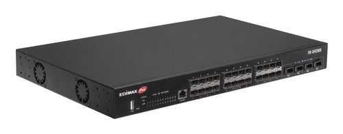 Edimax Netzwerk-Switch – 24 Gigabit + 4 schnelle 10GbE Ports