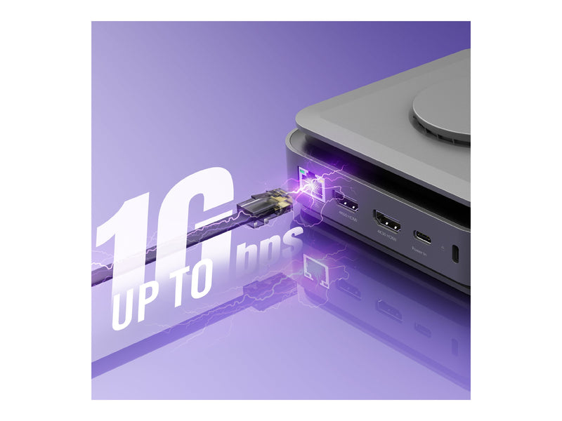 J5 Create USB-C Dock – Dual 4K HDMI, 140W Netzteil