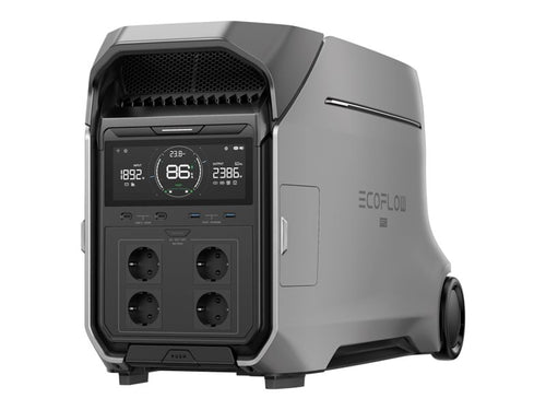 EcoFlow Delta Pro 3 Powerstation – Tragbar, 4096 Wh Kapazität