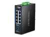 TRENDnet 9-Port Industrie-Switch – Robust, 2.5G und 10G SFP+