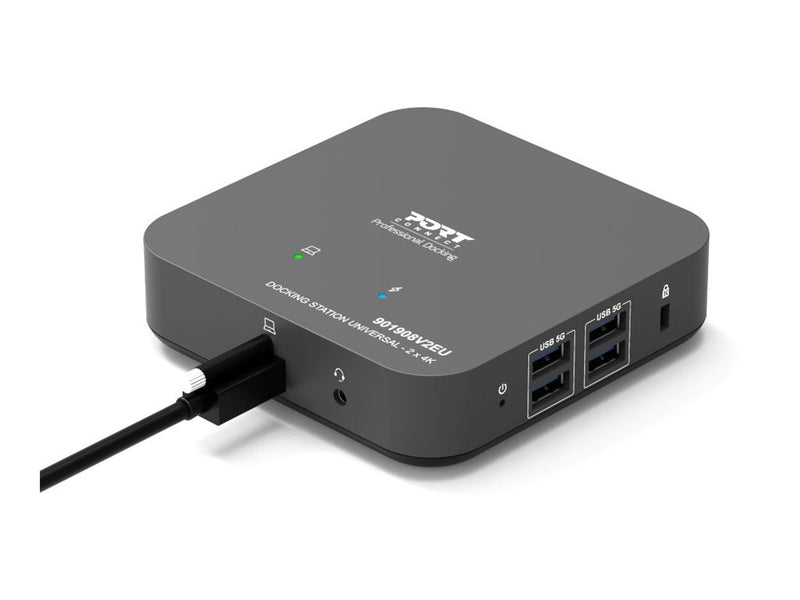 PORT Universal Dockingstation – 2x 4K HDMI, USB-C Anschluss