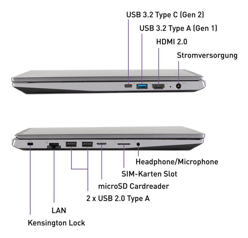 WORTMANN TERRA Laptop – AMD Ryzen 5, 16 GB RAM