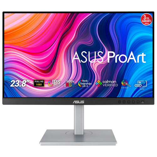 ASUS ProArt 24" Monitor – Full HD, USB-C Anschluss