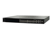 Cisco Netzwerk-Switch – 24 Ports, stapelbar, für kleine Unternehmen