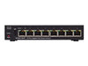 Cisco 8-Port Gigabit Switch – PoE+ für einfache Netzwerke