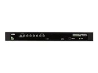 Aten 8-Port KVM-Switch – USB/PS/2, kaskadierbar