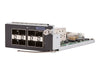 HP Erweiterungsmodul – 8 Port SFP+, Gigabit Ethernet