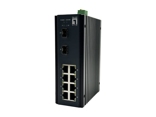 LevelOne Netzwerk-Switch – 8-Port Gigabit Ethernet, einfache Verwaltung