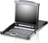 ATEN 8-Port LCD-KVMP-Switch – Bildschirm & Steuerung für mehrere PCs