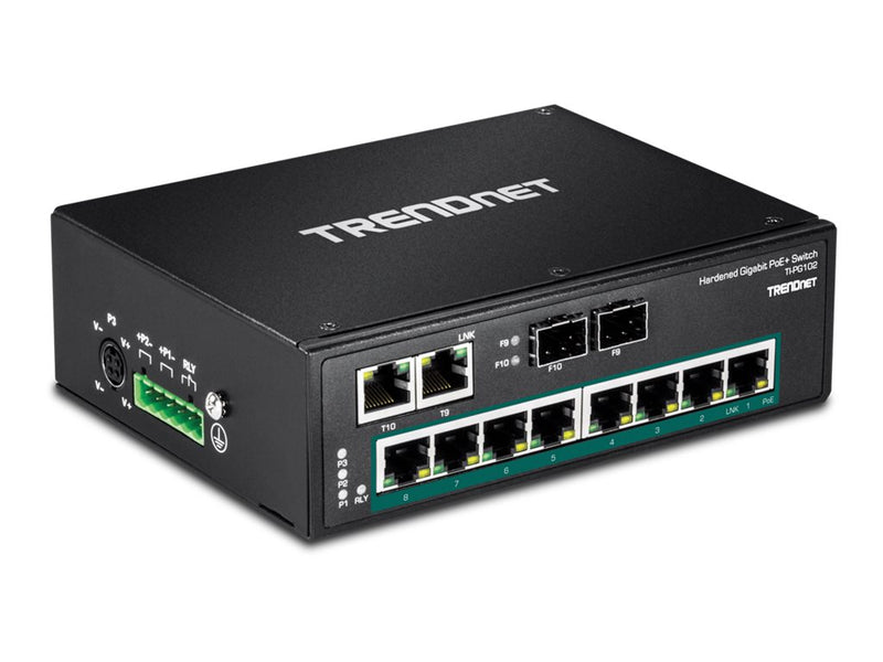 TRENDnet 10-Port Switch – PoE+ für robuste Netzwerke