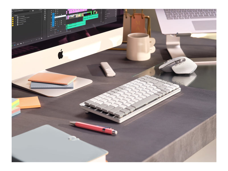 Logitech Kabellose Tastatur – Beleuchtet, leise Tasten