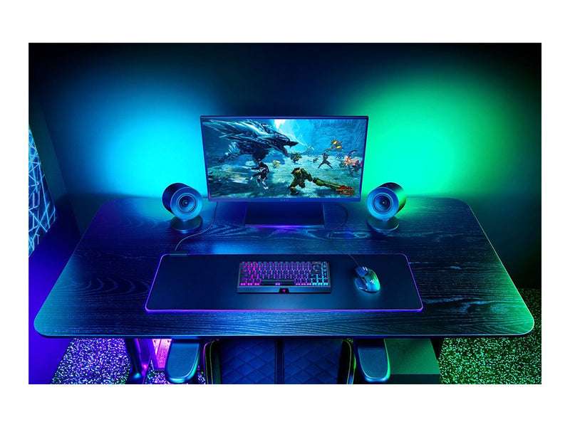 Razer Nommo V2 Gaming-Lautsprecher – 2.1 Sound, RGB-Beleuchtung