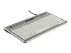 Bakker Elkhuizen S-board 840 – Kompakte USB-Tastatur mit USB-Hub