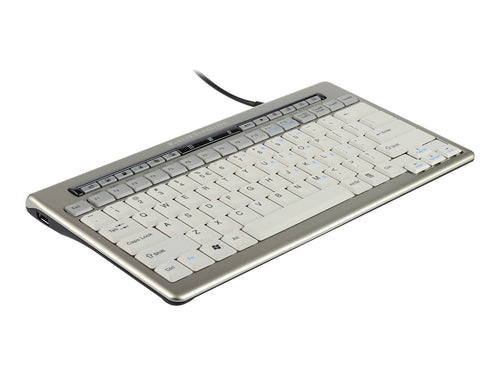 BakkerElkhuizen Kompakttastatur – Ergonomisch, platzsparend