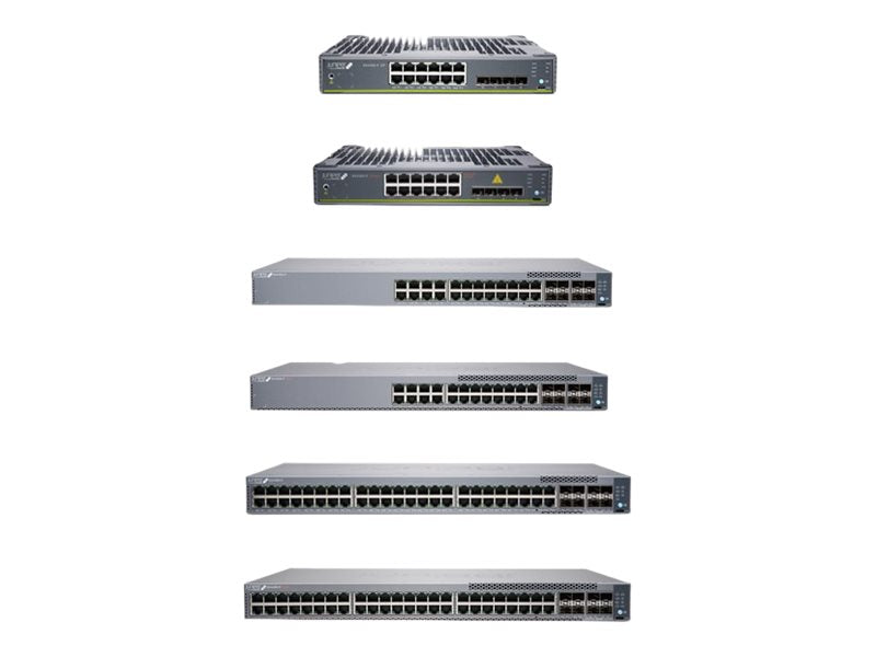 Juniper Switch – 12 Ports, 4 schnelle Uplink-Ports