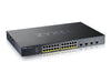 Zyxel 28-Port PoE+ Switch – Gigabit Ethernet, Smart Managed