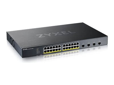 Zyxel 28-Port PoE+ Switch – Gigabit Ethernet, Smart Managed