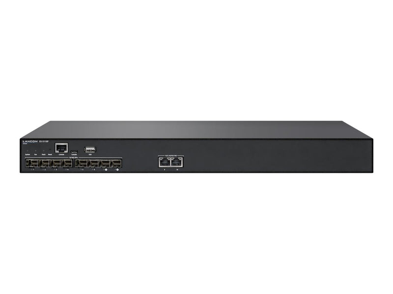 Lancom Netzwerk-Switch – 10 Anschlüsse, 10 Gigabit, für kleine Netzwerke