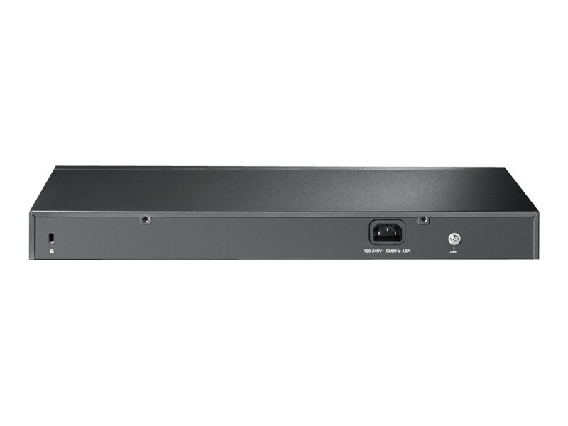 TP-Link 28-Port Gigabit Switch – 24 PoE+ Anschlüsse, Rack-montierbar