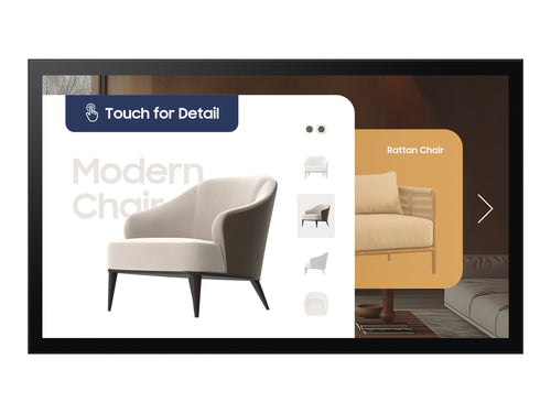 Samsung 32" Smart Display – Touchscreen, Tizen OS