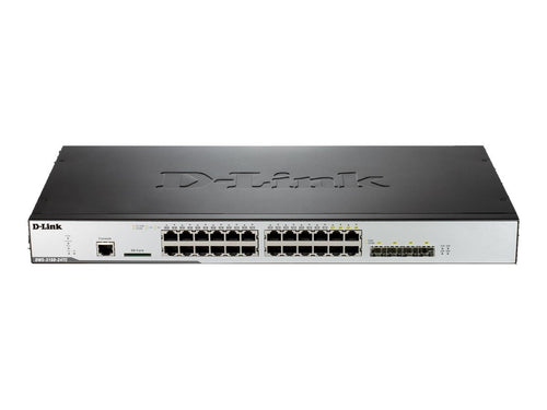 D-Link 24-Port Gigabit Switch – PoE, zentral verwaltbar