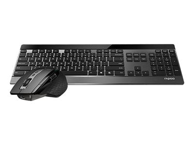RAPOO Kabelloses Tastatur-Maus-Set – Flexibel mit Bluetooth & USB