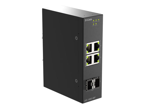 D-Link 6-Port Gigabit Switch – Robuste Netzwerklösung für Industrie