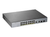 Zyxel Netzwerk-Switch – 16 Anschlüsse, PoE+ für CCTV