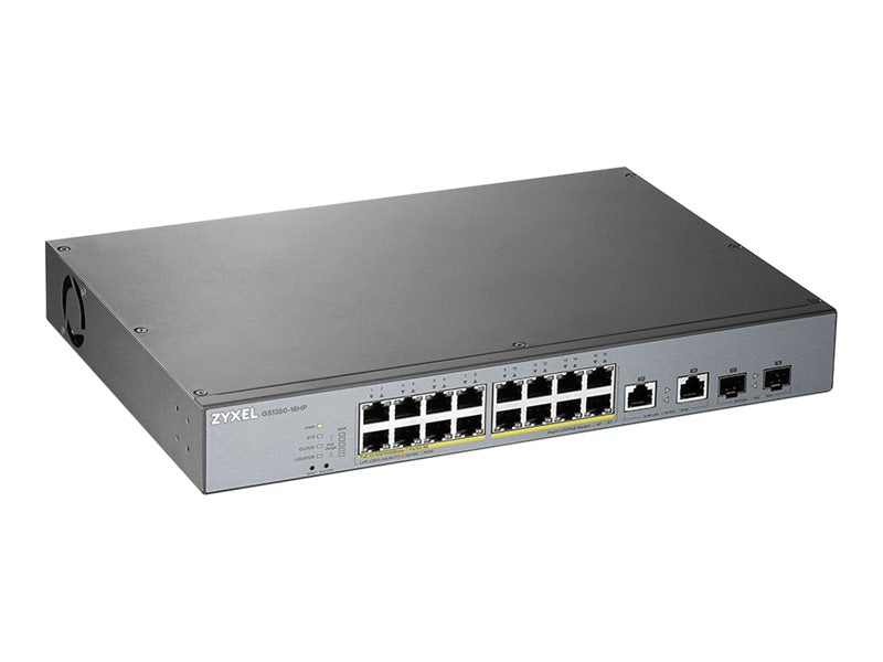 Zyxel Netzwerk-Switch – 16 Anschlüsse, PoE+ für CCTV