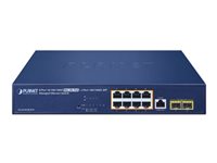 PLANET TECHNOLOGY Netzwerk-Switch – 8 Ports, IPv6/IPv4 Unterstützung