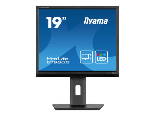 Iiyama 19" LED-Monitor – 1280x1024 Auflösung, schnelle Reaktionszeit
