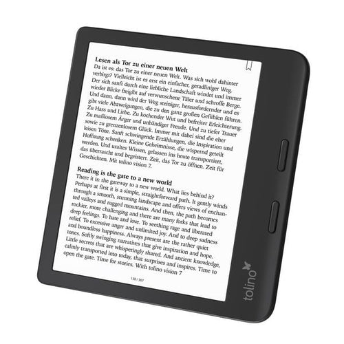 Tolino Vision Color eBook-Reader – 7" Farbdisplay, WLAN