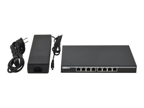 Digitus 8-Port PoE Switch – Strom und Daten über ein Kabel