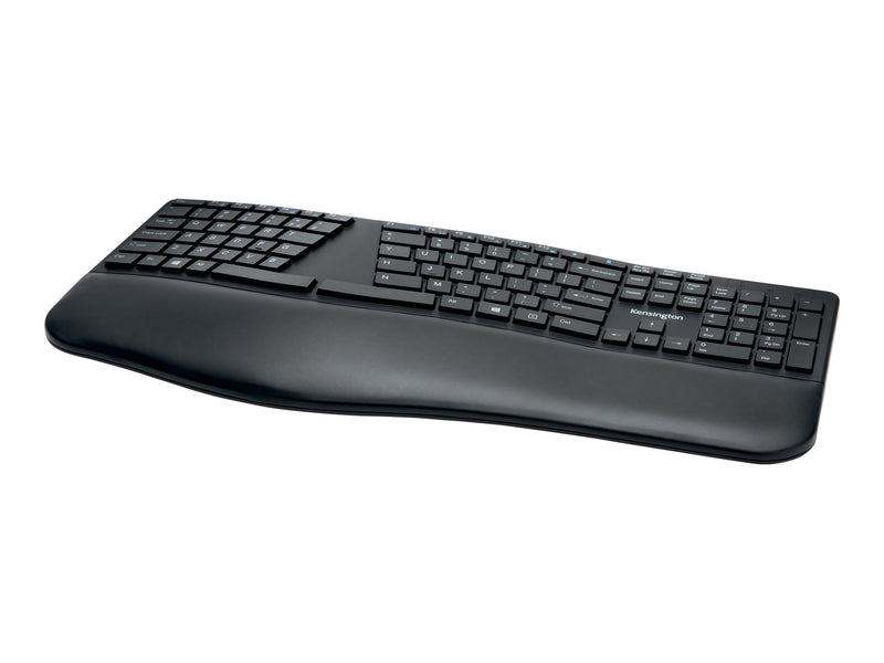 Kensington Ergonomische Tastatur – Kabellos, mit Handauflage