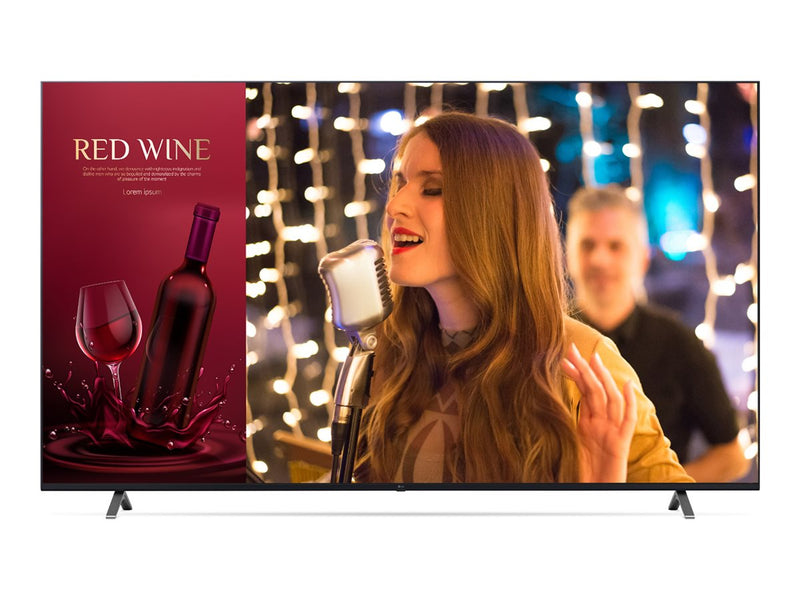 LG 86" Smart TV – 4K UHD, Hotelmodus