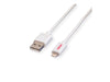ROLINE Lightning-Kabel – 15 cm, für Apple Geräte, weiß