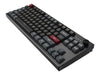 MONTECH Gaming-Tastatur – RGB-Beleuchtung, USB-C Anschluss